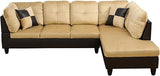 L Shaped Couch Sectional Couches for Living Room Morden Upholstered Linen Fabric
