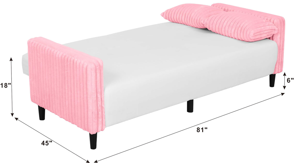 Futon Sofas, Pink