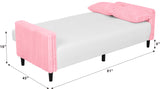 Futon Sofas, Pink