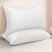 Queen Size Bed Pillows Set of 2 - Premium Down Alternative Cooling Pillows for Side