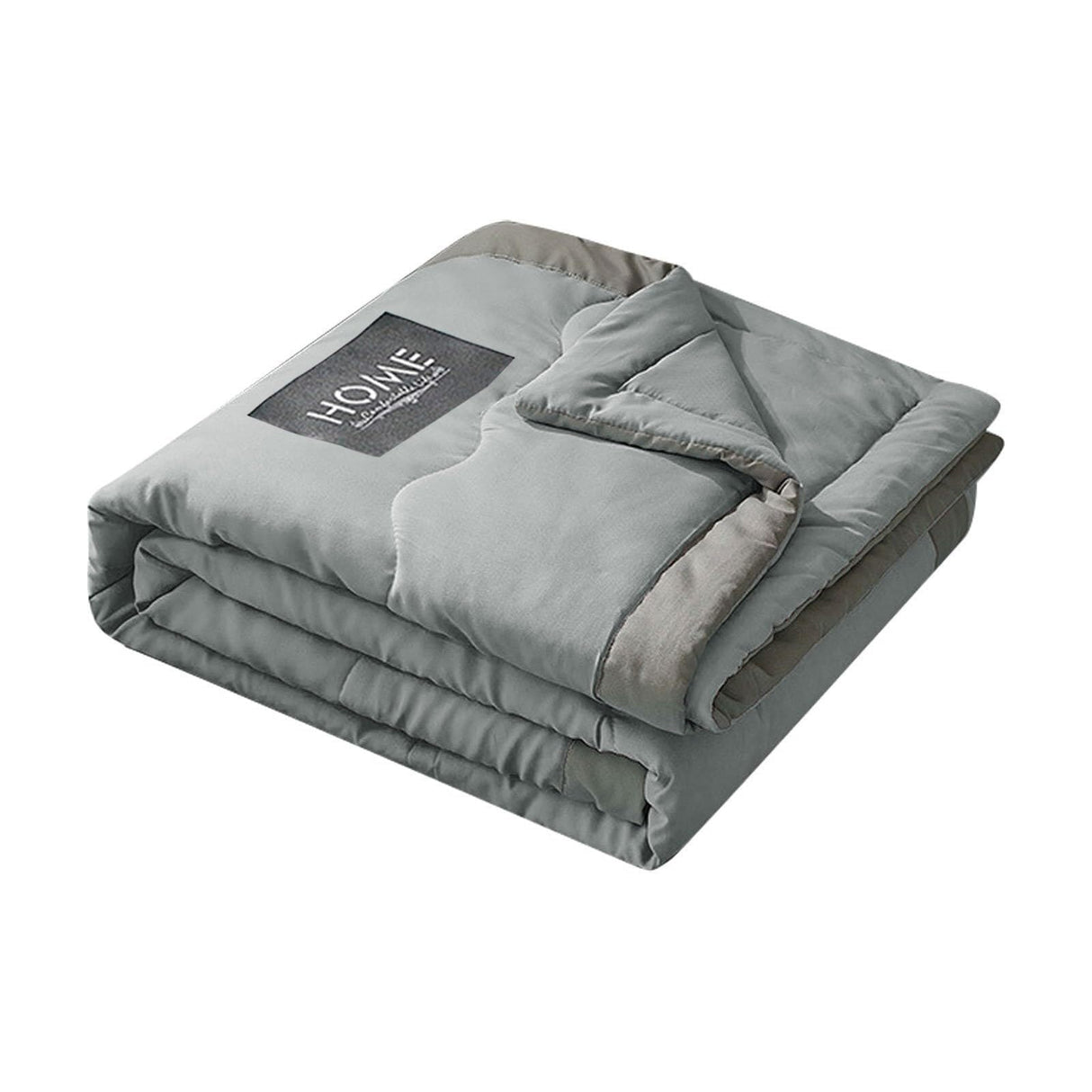 All-Season Comforter: Cooling Fiber Quilt for Hot Sleepers & Night Sweats - Lightweight, Soft(B)
