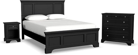 Bedford Queen Bed Headboard, Footboard,