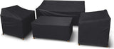 Outdoor Furniture Cover Waterproof, 4 Piece Patio Furniture Set Cover