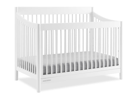 Brooks 6-in-1 Convertible Crib - Greenguard Gold Certified, Bianca White