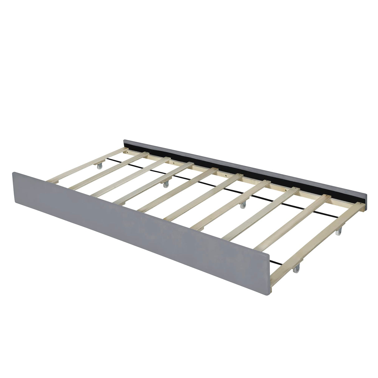 Size Upholstered Bed Frame with 2 Drawers & 1 Twin XL Trundle, Velvet Platform Storage