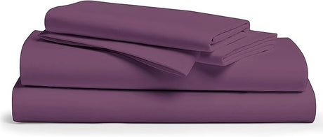 King Size Cotton Sheets Set - 500 Thread Count 4 PC 100% Cotton Sheets for King Bed,