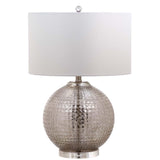 Lighting Collection Adalius Mercury Glass Round 25-inch Bedroom Living Room Home