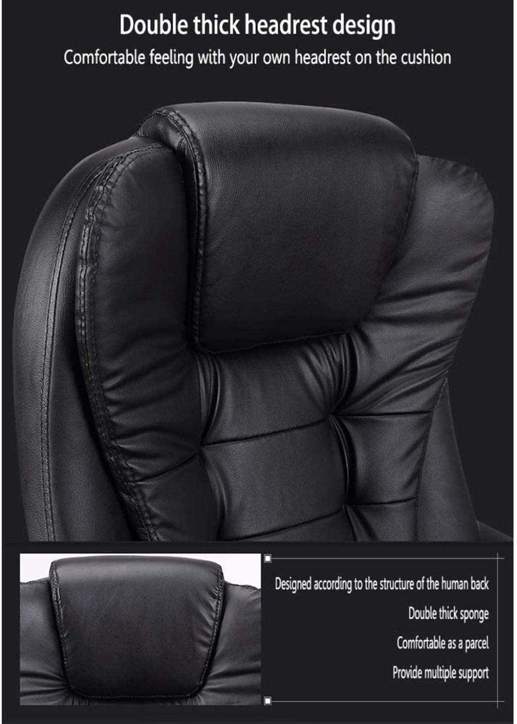 Office Chair Gaming Chair Computer Chair Executive Recline Desk Chair with 74 cm