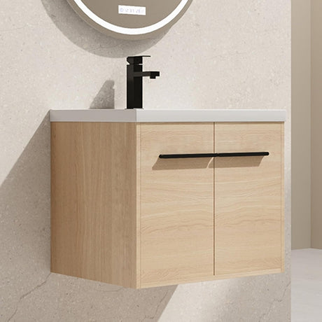 24 Inch Floating Bathroom Vanity, 24" Bathroom Vanity with Sink, Single Sink Bathroom