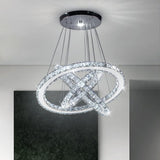 Modern Crystal Chandeliers LED Chandelier Pendant Lights Chandelier Rings Pendant Light