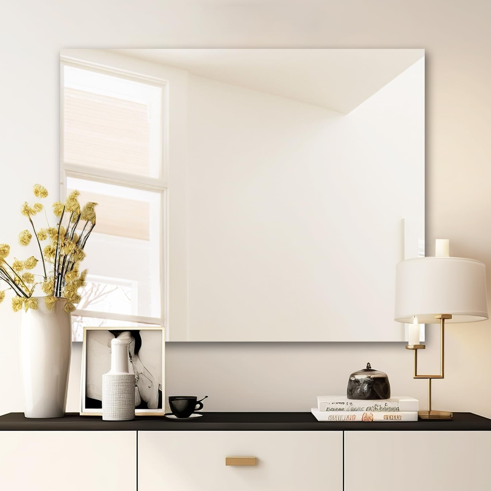 Bathroom Vanity Mirror  Frameless Mirror