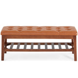 Upholstered Shoe Bench Entryway Bench for Bedroom, End of Bed