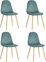 Dining Chairs Set of 4, Modern Mid-Century Style Dining Room Side Chairs