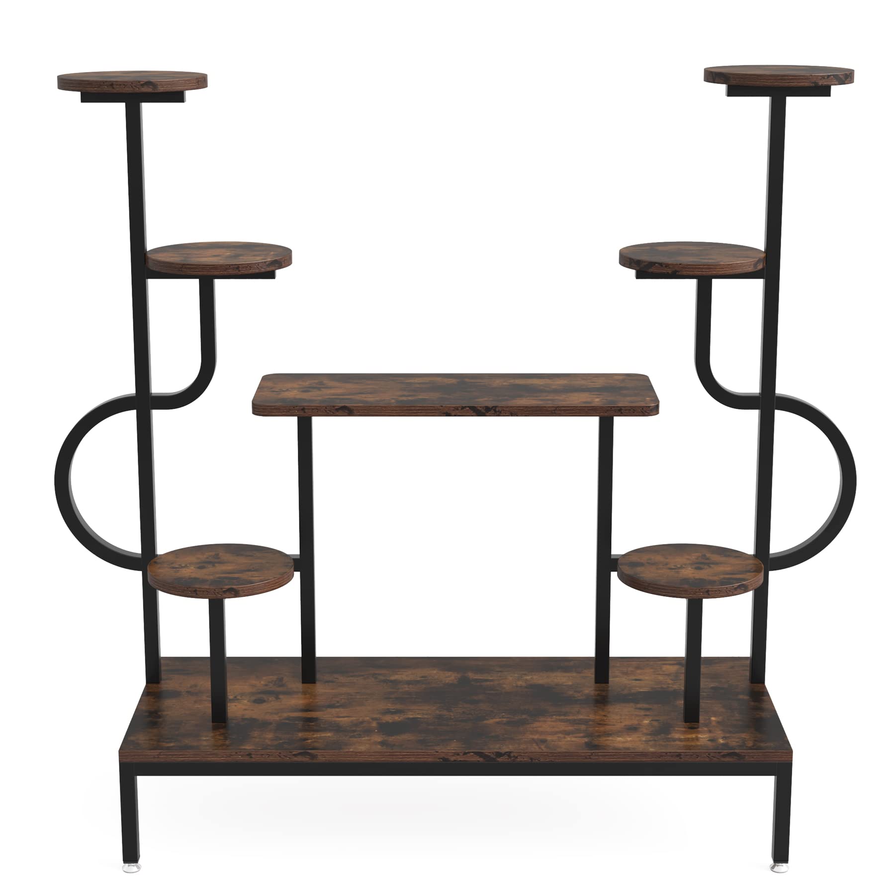 VertiBloom 8 – Multi-Tier Corner Plant Shelf
