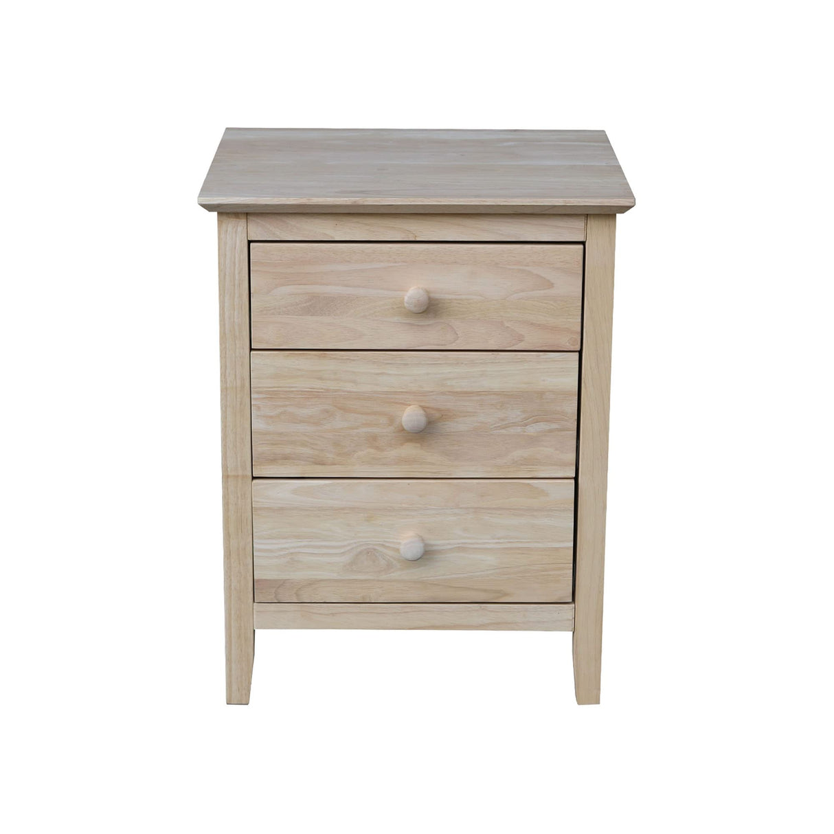 Nightstand with 3 Drawers, Standard