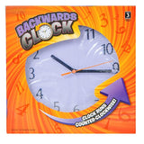 9" Backwards Clock