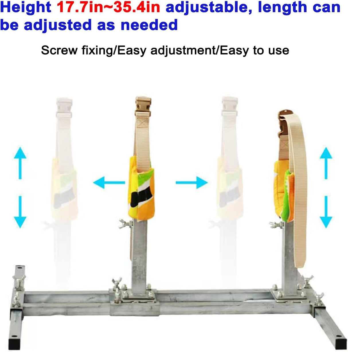 Adjustable Dog Breeding Stand - Stainless Steel