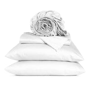 800 Thread Count Egyptian Cotton Sheets King Size, Long Staple Bed Sheets, 4 Pc Bed