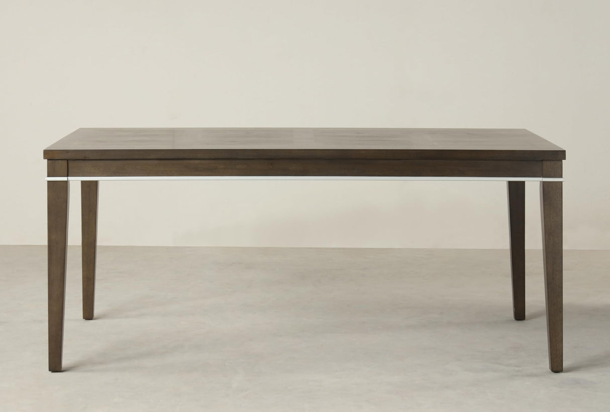 Aberll Wood Dining Table, Seat up to six, Gray