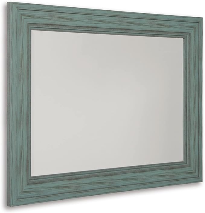 Jacee Casual 40" Accent Mirror, Gray