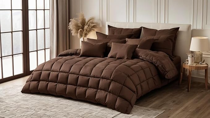 Premium Oversized Queen 100"x 100" Comforter, Parrot Green, All Seasons Pima Cotton 1Pc Comforter