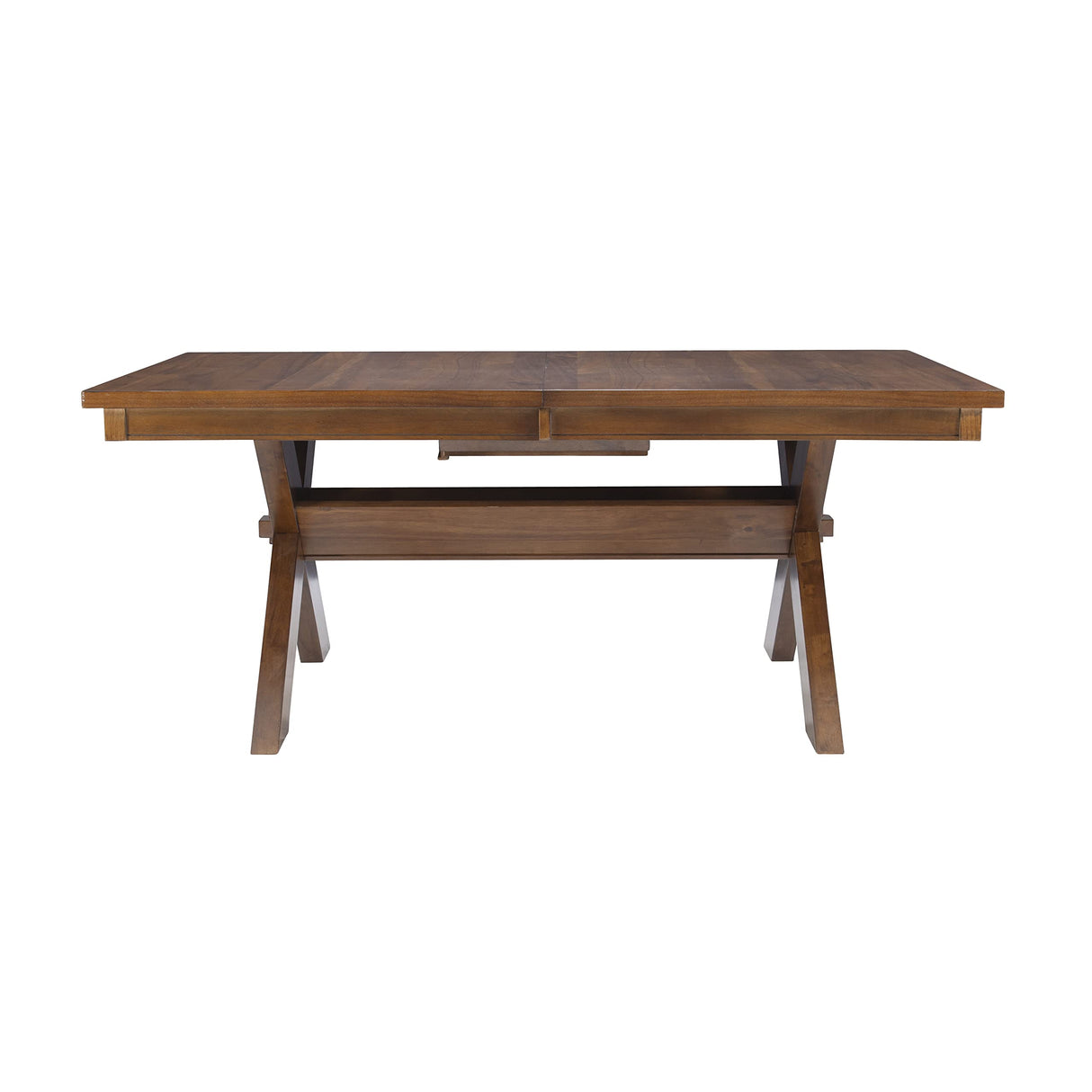 Kraven Dining Table, Dark Hazelnut Finish