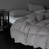Hungarian Goose Down Comforter Oversized King Size - 850 Fill Power Medium Warmth