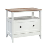 August Hill Lateral File, L: 19.53" x W: 32.28" x H: 29.25", Soft White Finish