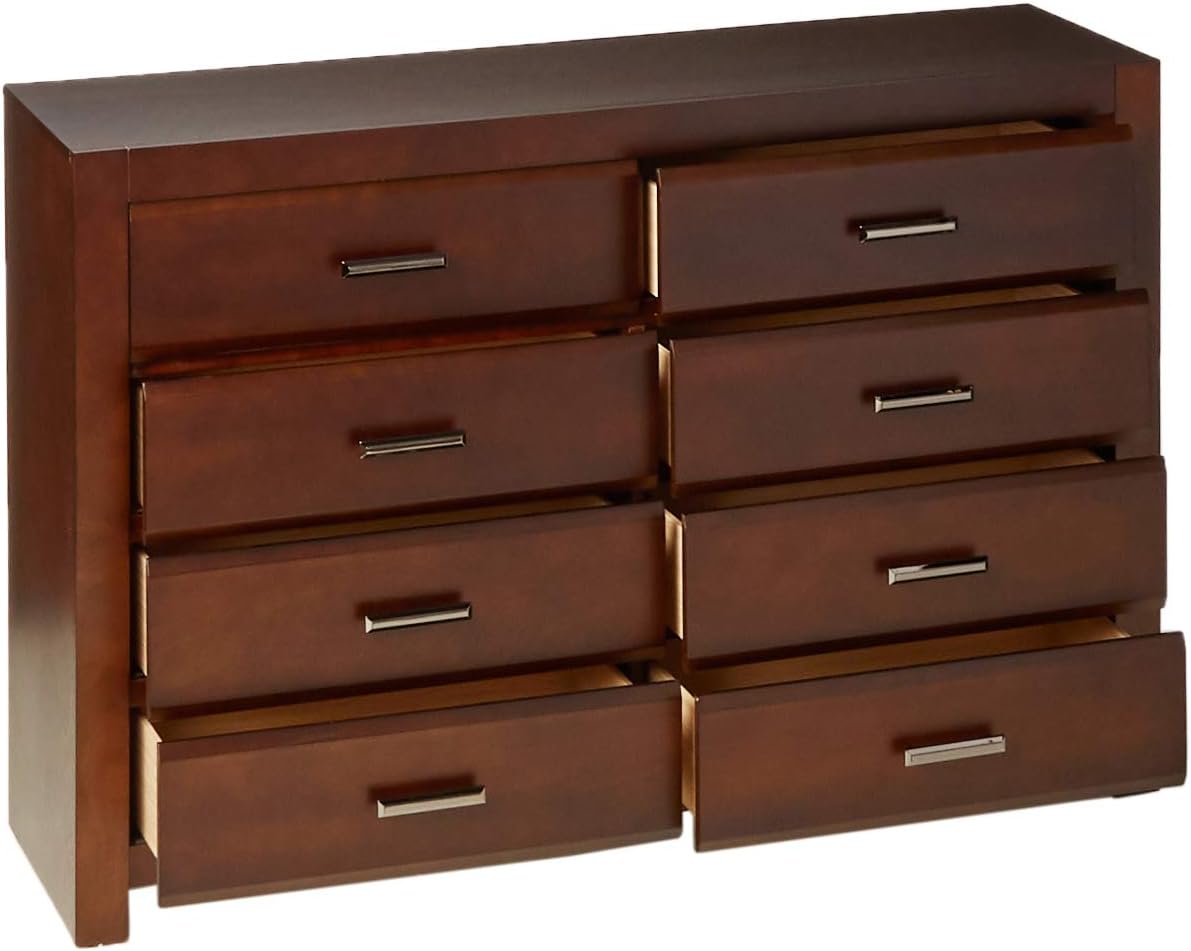 Oberreit Wood 8-Drawers Bedroom Dresser