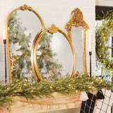 Bordeaux Arch Ornate Mirror (Gold, Small)