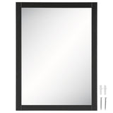 Shorewood Bathroom Mirror, 40-Inch x 30-Inch, Framed Mirror, Soft Matte Black, 589721