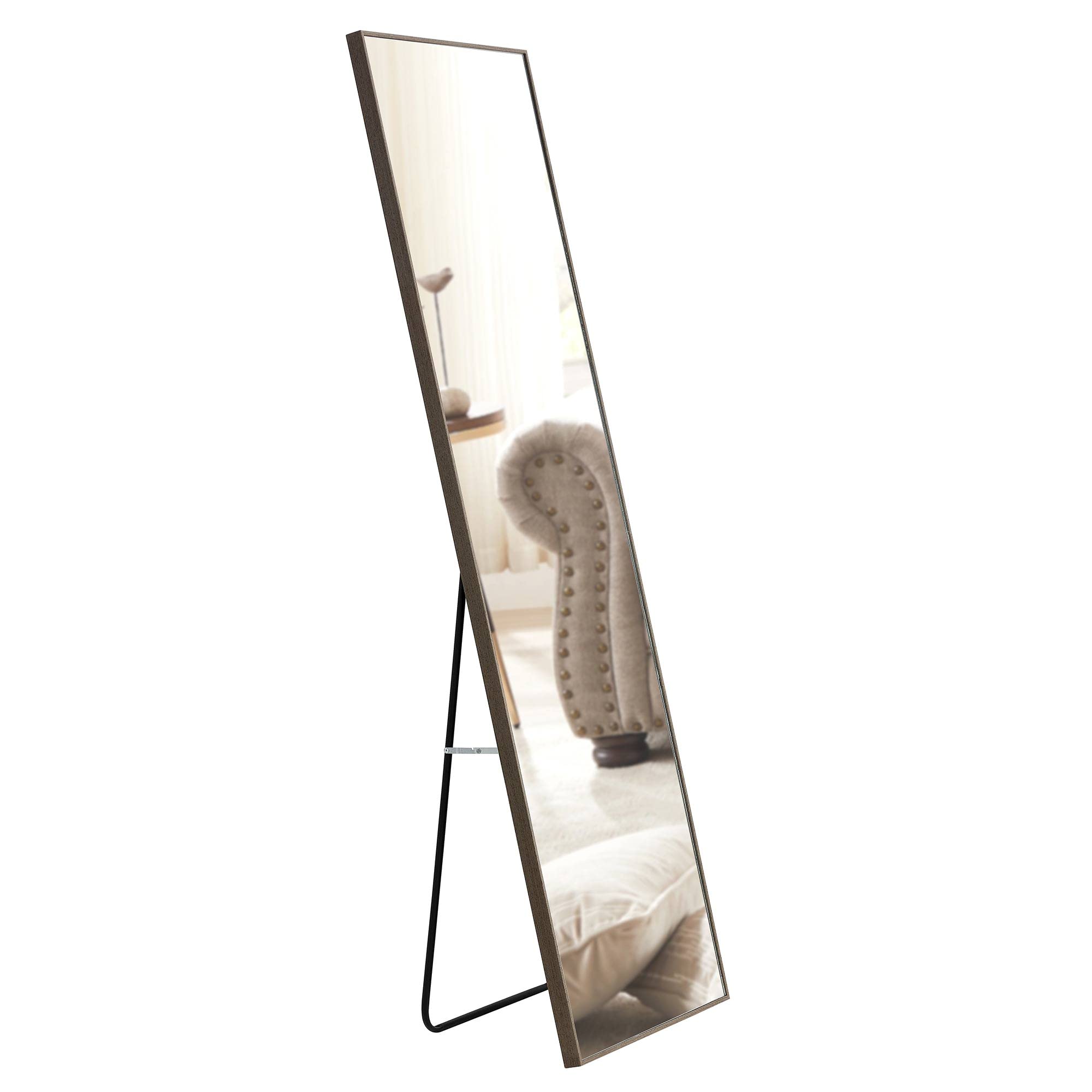 Full Length Mirror, Hanging Or Leaning Against Wall