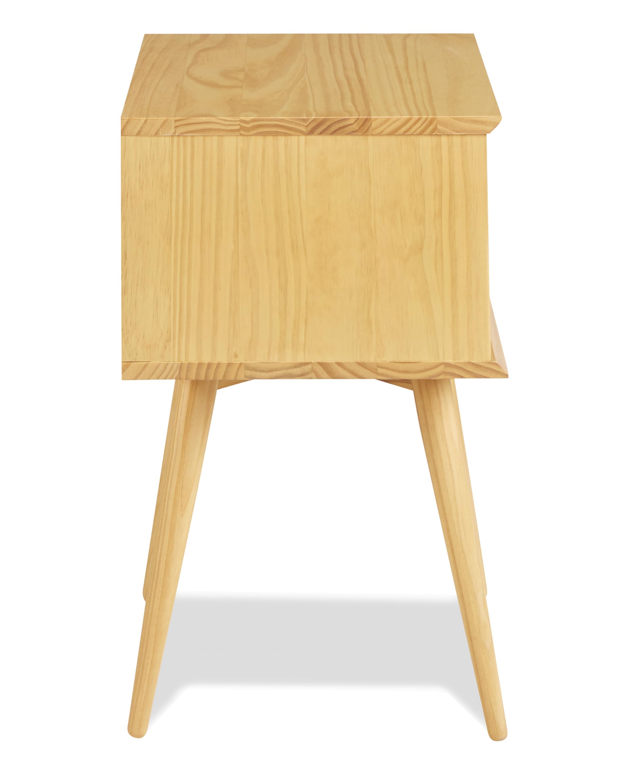 Mid-Century Night Stand  Easy Assembly, Scandinavian