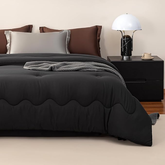 Oversized King Comforter Duvet Insert-Lightweight Down Alternative Bedding Comforter