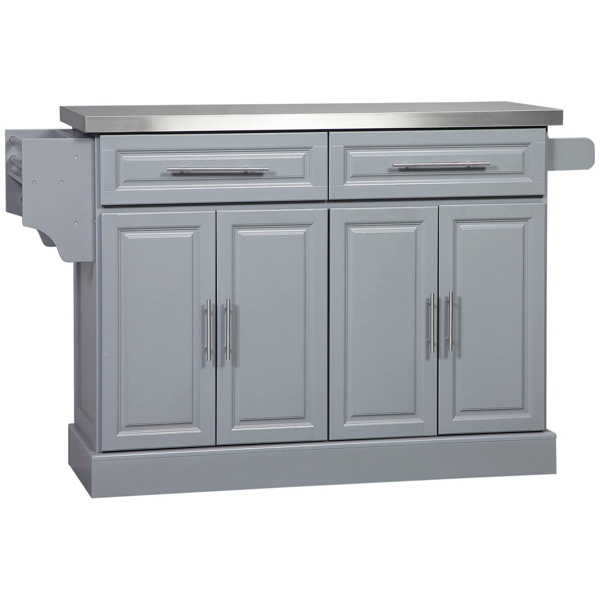 Rolling Kitchen Island with Storage, Portable Kitchen Cart