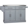 Rolling Kitchen Island with Storage, Portable Kitchen Cart