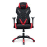 Ergonomic Mesh Gaming Chair with Lumbar Support - Black & Red