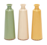 Ceramic Vase, 3 Assorted, 15 by 5"