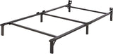 Metal Bed Frame, 9-Leg Base for Box Spring and Mattress