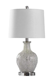 Collective Design L27080DSAM Tabitha, Distressed Cream, Chrome