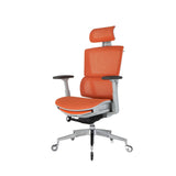 Rewind Ergonomic Office Chair with Footrest and Lumbar Support,Rolling Home Office