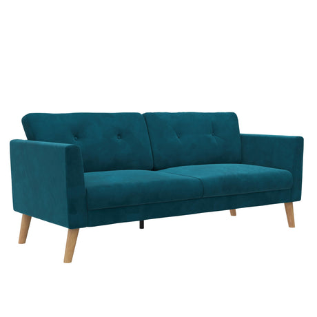 CosmoLiving by Cosmopolitan Upholstered 3-Seater Sofas, Blue