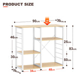 Kitchen Standing Baker's Rack, Utility Microwave Oven Stand