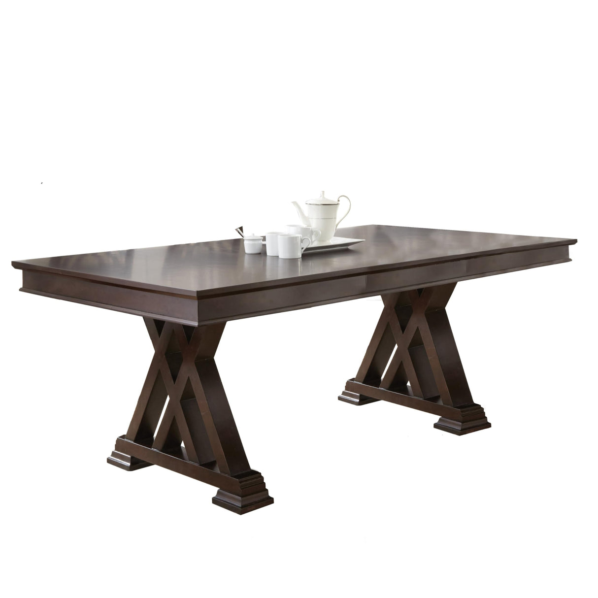 Steve Silver Company Adrian Dining Table, Brown