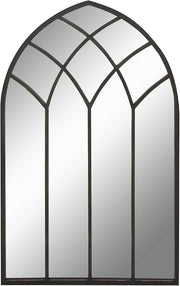 79 Metal Room Wall Mirror Window Pane Inspired Entryway Mirror