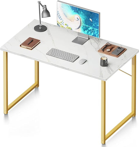 40 Inch Computer Desk, Modern Simple Style Desk for Home Office