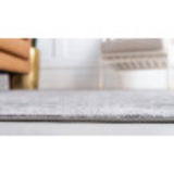 Portland Collection Area Rug - Albany (7' 1" x 10' Rectangle, Gray/ Ivory)