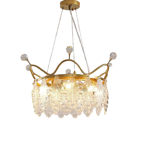 ModernChandelier, Chandelier, Nordic Light Luxury Crystal Chandelier,Crown Grape