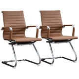 Office Guest Reception Chair Set of 2, Conference Room Chairs Waiting Room Chairs