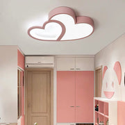 Heart Shaped LED Ceiling Light - Dimmable Flush Mount 38W